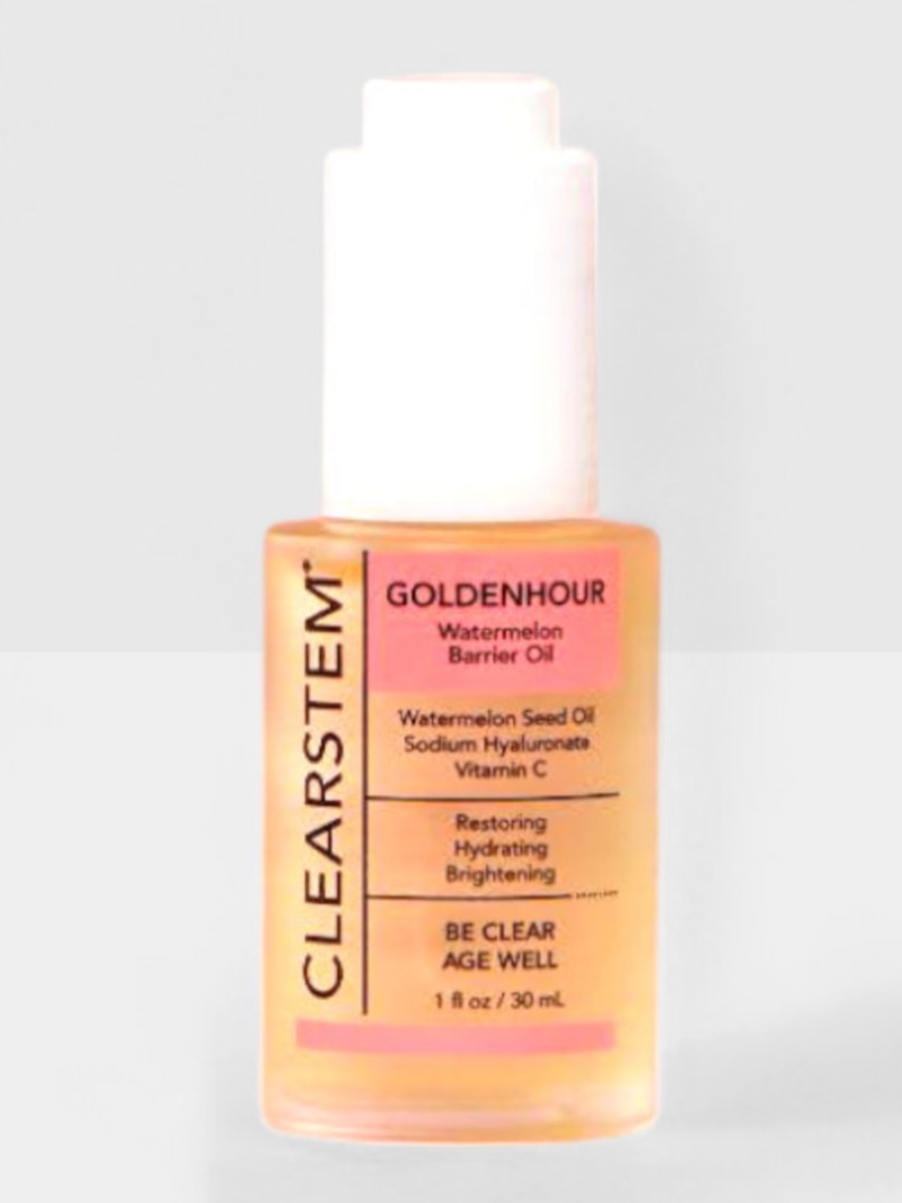 Clearstem GoldenHour Watermelon Barrier Oil 1oz BRAND NEW IN BOX